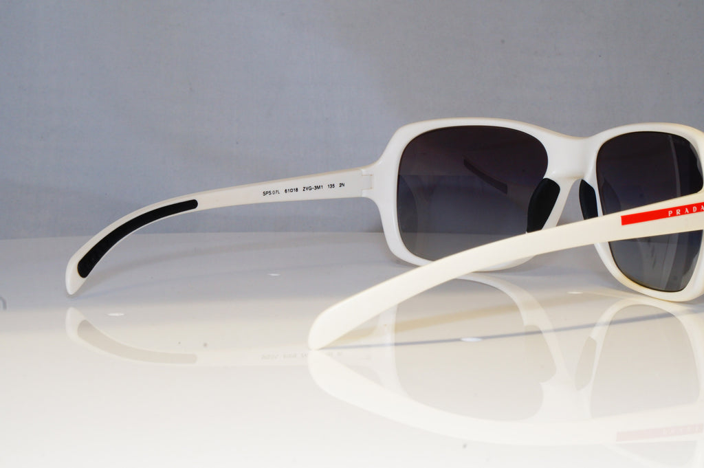 PRADA Mens Designer Sunglasses White Square SPS 07L ZVG-3M1 20460