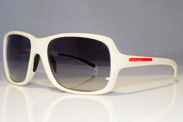 PRADA Mens Designer Sunglasses White Square SPS 07L ZVG-3M1 20460