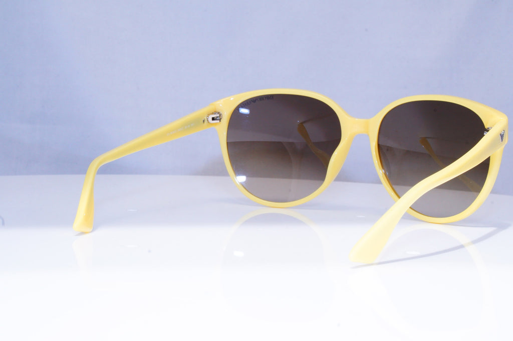 EMPORIO ARMANI Womens Designer Sunglasses Yellow Butterfly 9636 90CC 18761