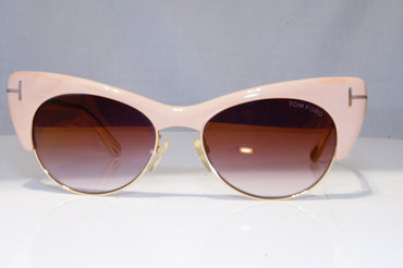 TOM FORD Womens Boxed Designer Sunglasses Pink Cat Eye Lola TF 387 74G 22137