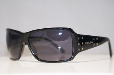 PRADA Womens Designer Star Sunglasses Black Square SPR 19G 1AB-1A1 15490