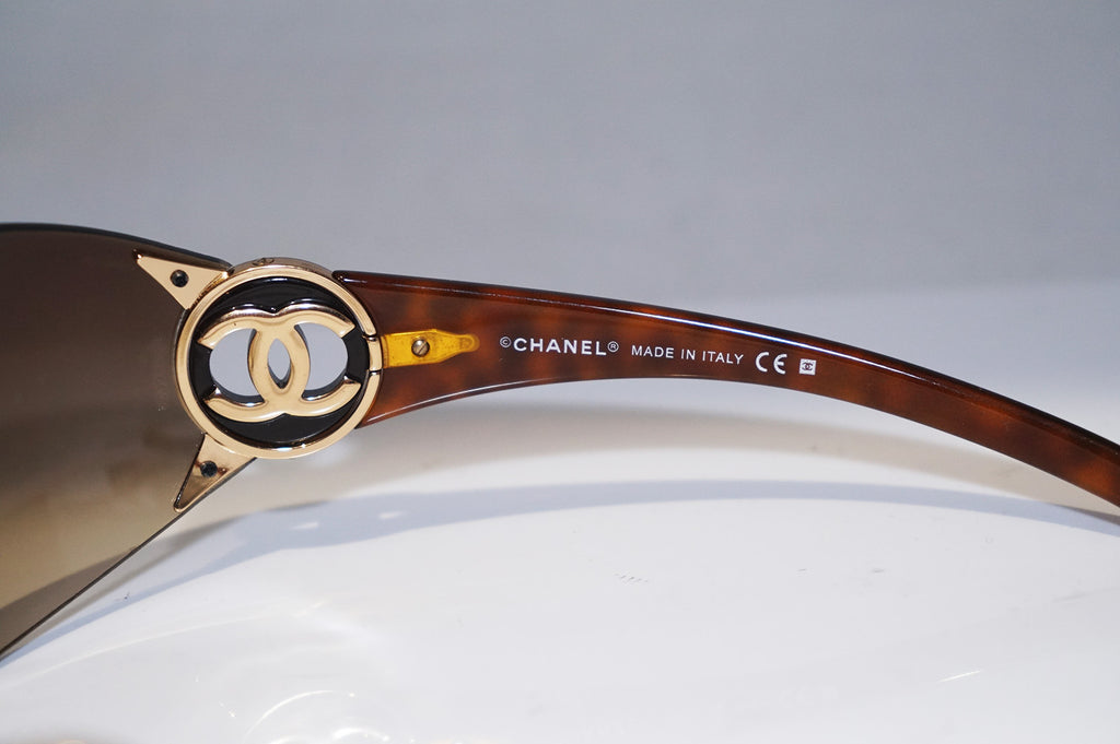 CHANEL Womens Designer Sunglasses Brown Shield 4146 C260/13 15465