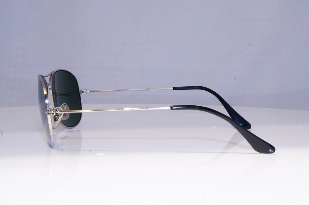 RAY-BAN Mens Mirror Designer Sunglasses Silver Pilot COCKPIT RB 3362 SLV 19836