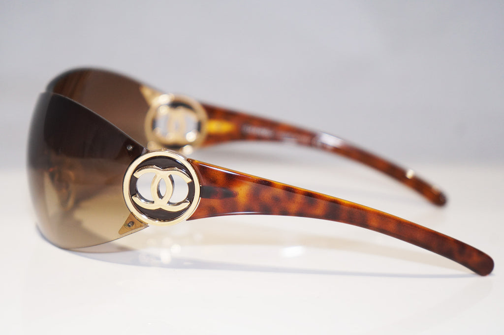 CHANEL Womens Designer Sunglasses Brown Shield 4146 C260/13 15465
