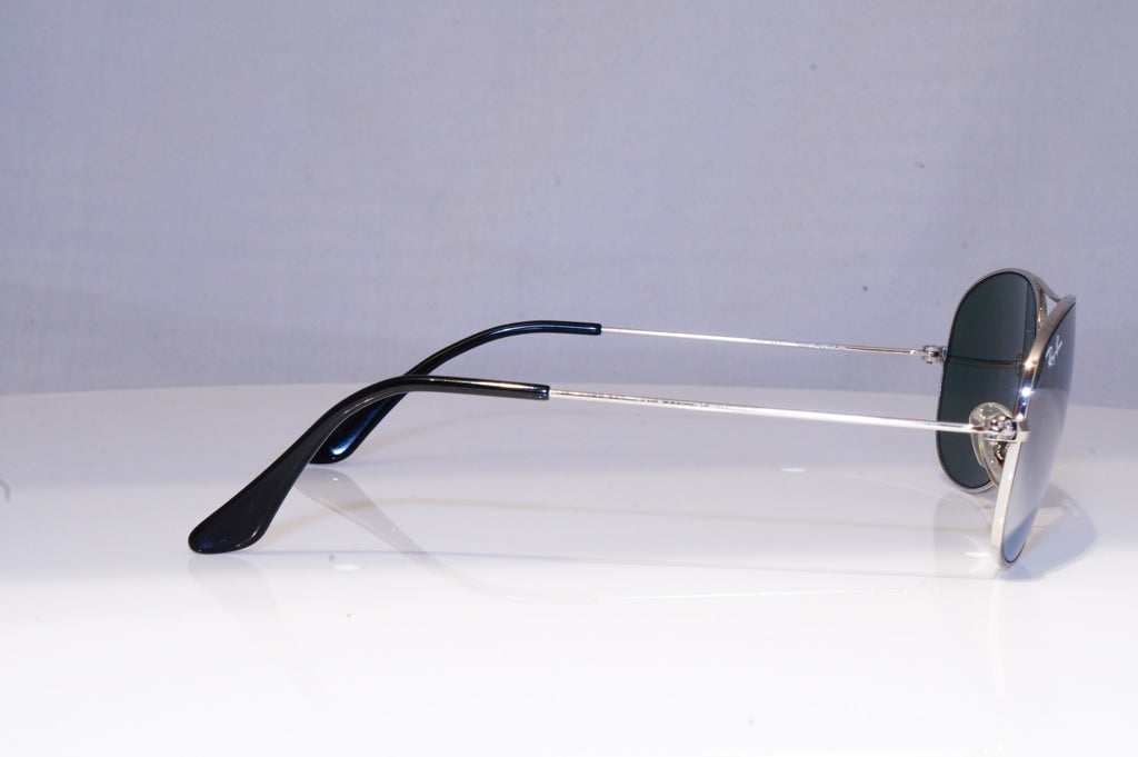 RAY-BAN Mens Mirror Designer Sunglasses Silver Pilot COCKPIT RB 3362 SLV 19836