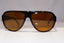 VERSACE Mens Polarized Designer Sunglasses Brown Pilot 4231 108/83 22021