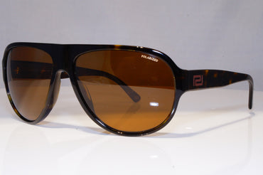 VERSACE Mens Polarized Designer Sunglasses Brown Pilot 4231 108/83 22021