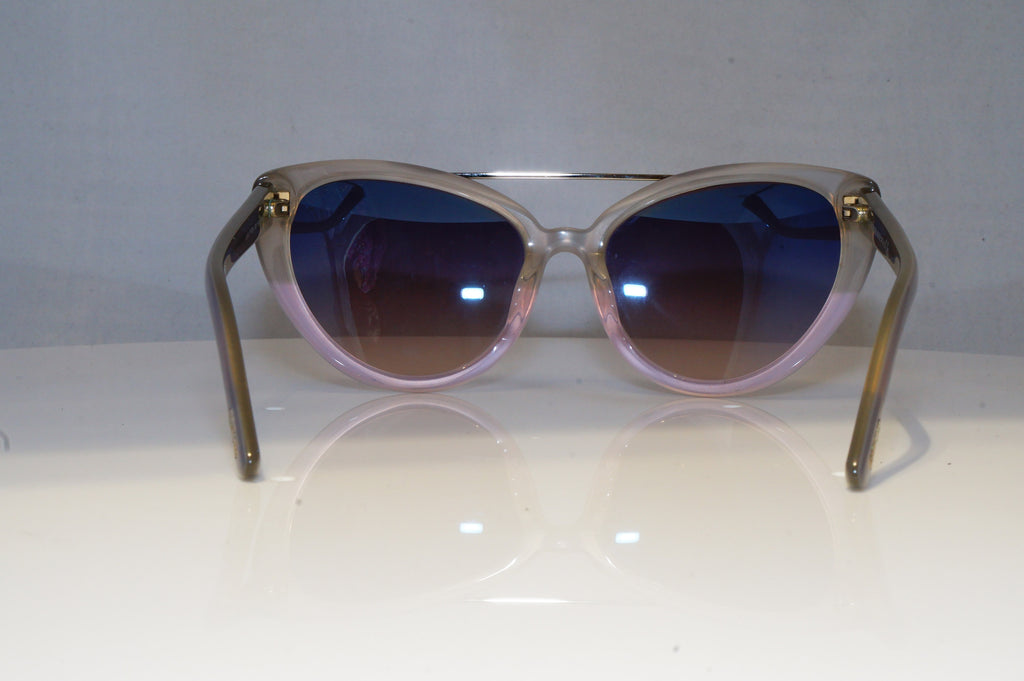 TOM FORD Womens Designer Sunglasses Grey Cat Eye Edita TF 384 80B 20445