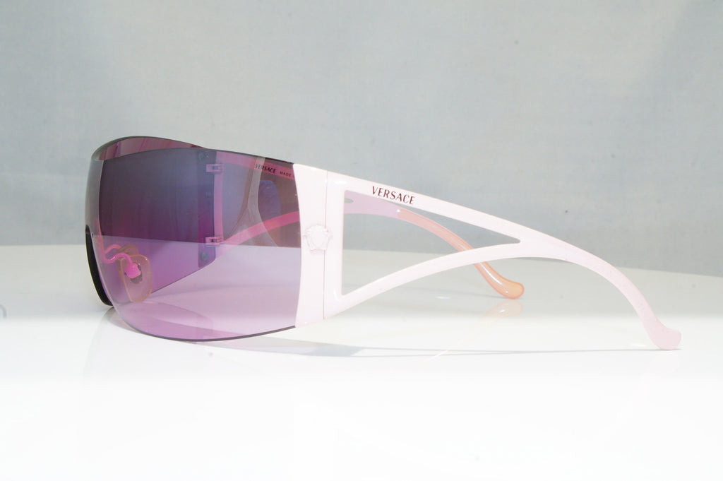 VERSACE Womens Designer Sunglasses Pink Shield 2034 1067/7A 18800