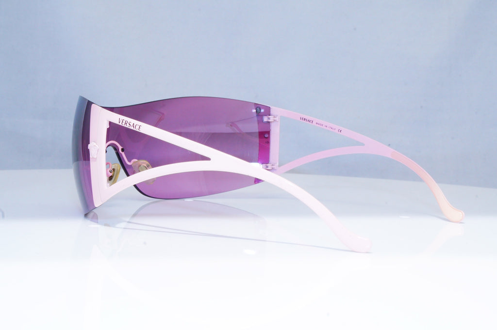 VERSACE Womens Designer Sunglasses Pink Shield 2034 1067/7A 18800