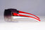 PRADA Mens Womens Designer Sunglasses Red Shield SPR 54G 5AV-5D1 19819