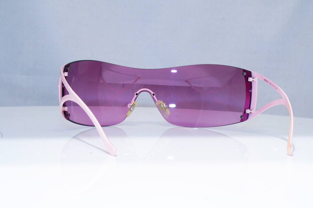 VERSACE Womens Designer Sunglasses Pink Shield 2034 1067/7A 18800