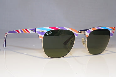 RAY-BAN Mens Womens Designer Sunglasses White Clubmaster RB 3016 1014 20449