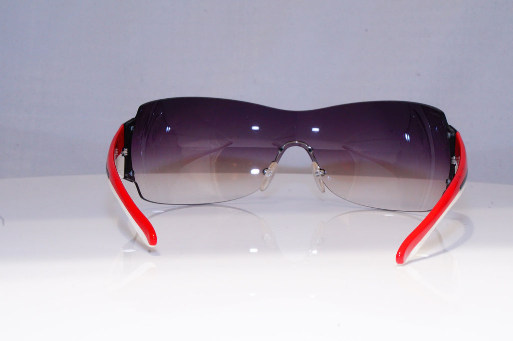 PRADA Mens Womens Designer Sunglasses Red Shield SPR 54G 5AV-5D1 19819