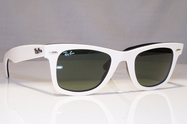 RAY-BAN Mens Womens Designer Sunglasses White Wayfarer RB 2140 956 22133