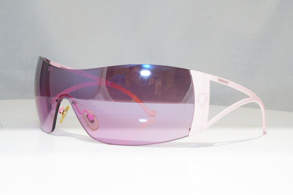 VERSACE Womens Designer Sunglasses Pink Shield 2034 1067/7A 18800