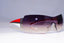 PRADA Mens Womens Designer Sunglasses Red Shield SPR 54G 5AV-5D1 19819