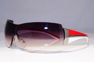 PRADA Mens Womens Designer Sunglasses Red Shield SPR 54G 5AV-5D1 19819