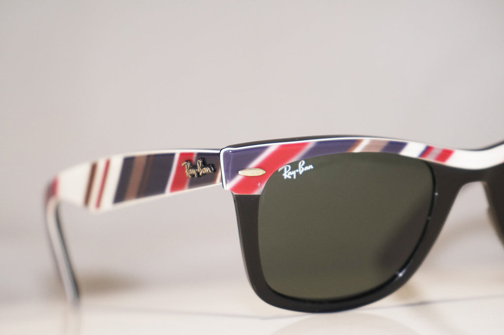 RAY-BAN Mens Unisex Designer Sunglasses Black Wayfarer II RB 2143 1034 15367
