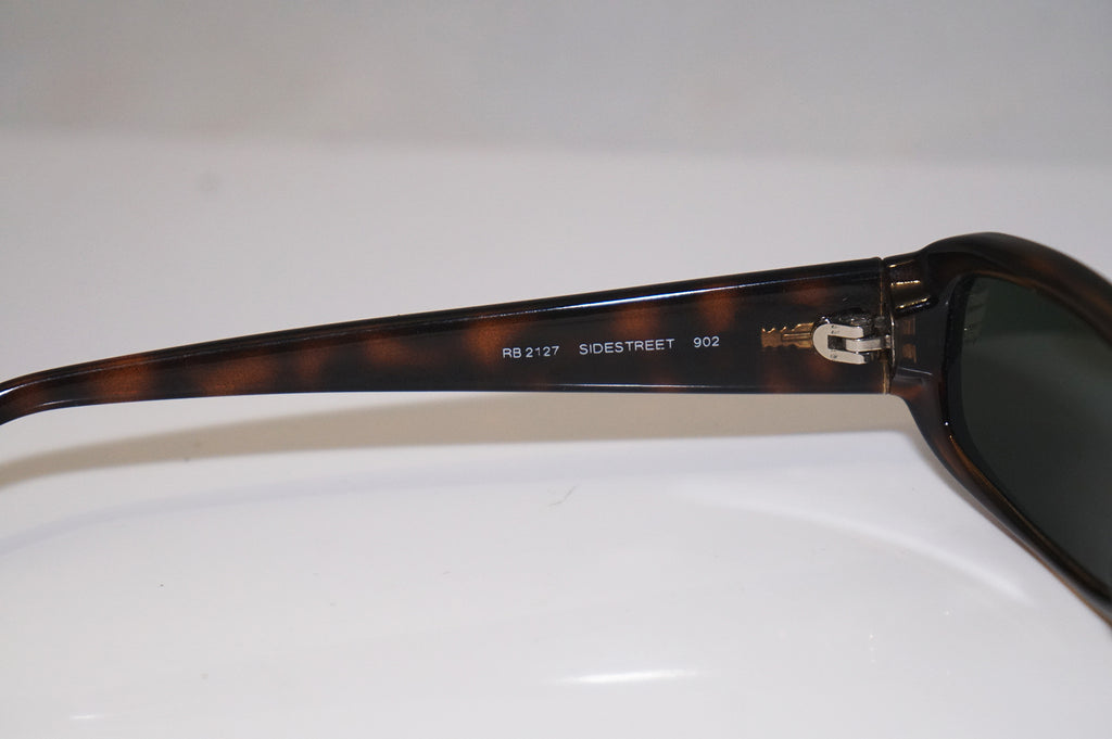 RAY-BAN Vintage Mens Designer Sunglasses Brown Sidestreet RB 2127 902 16588