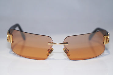 VERSACE Womens Designer Sunglasses Orange Rectangle MOD 2010 1002/7H 15474