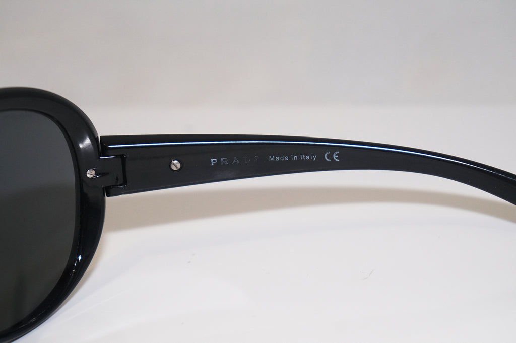 PRADA Mens Unisex Designer Sunglasses Black Shield SPR 07H 1AB-1A1 16224