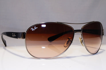 RAY-BAN Mens Designer Sunglasses Black Pilot RB 3386 004/13 22035