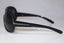 PRADA Mens Unisex Designer Sunglasses Black Shield SPR 07H 1AB-1A1 16224