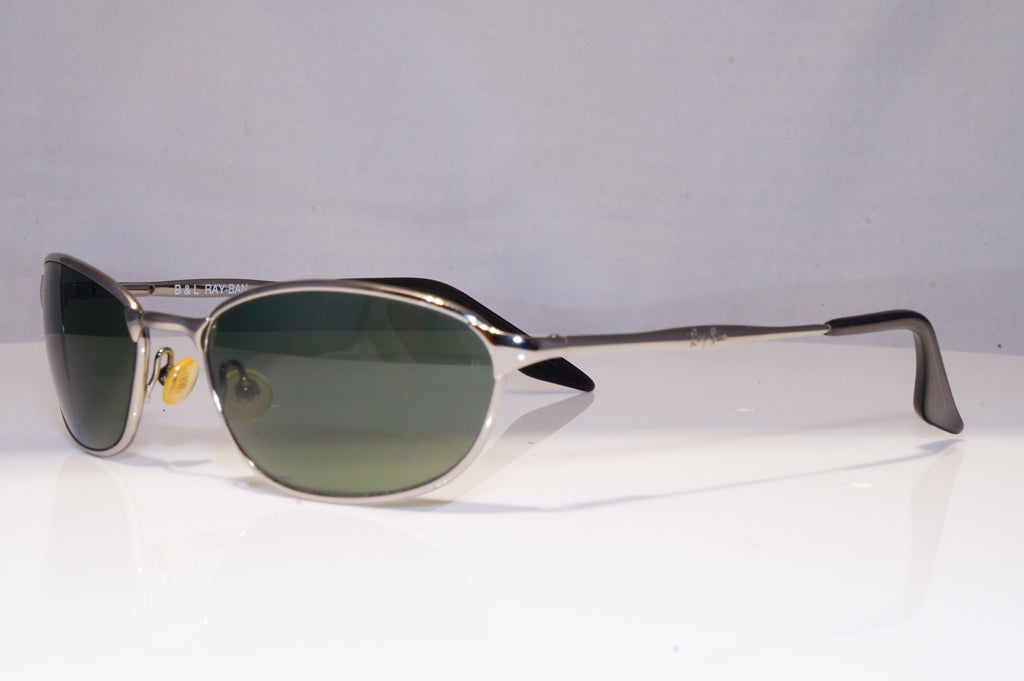 RAY-BAN Mens Vintage 1990 Sunglasses Silver Rectangle W2962 BAUSCH LOMB 20631