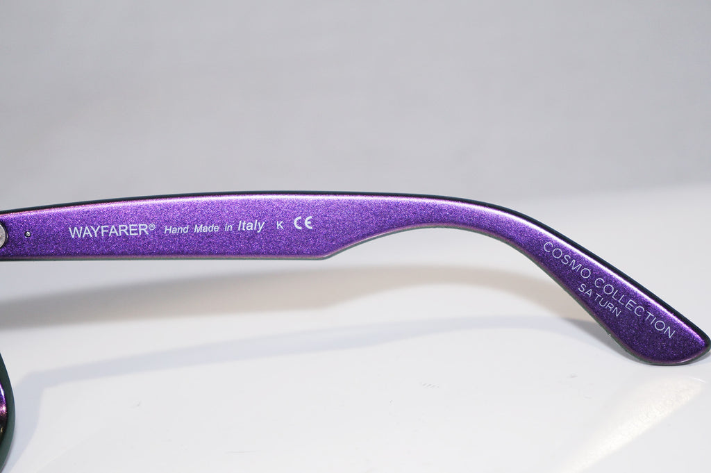RAY-BAN Mens Designer Mirror Cosmic Sunglasses Mercury Wayfarer RB 2140 15433