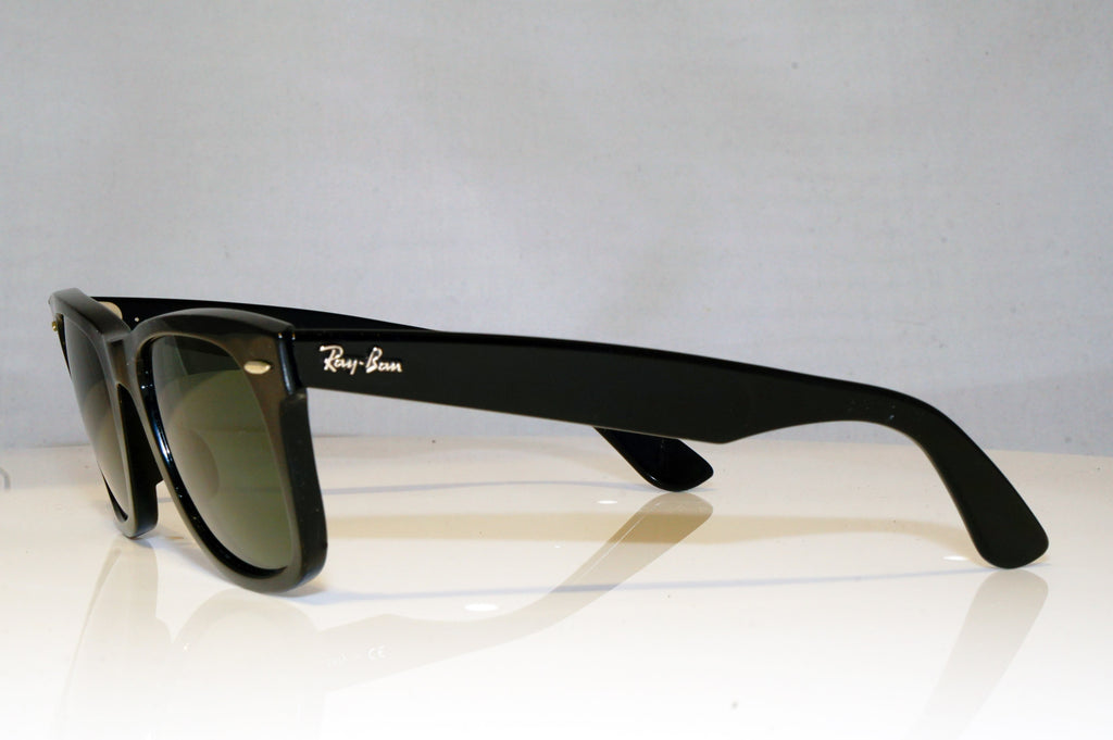 RAY-BAN Mens Unisex Designer Sunglasses Black Wayfarer RB 2140 901 17640