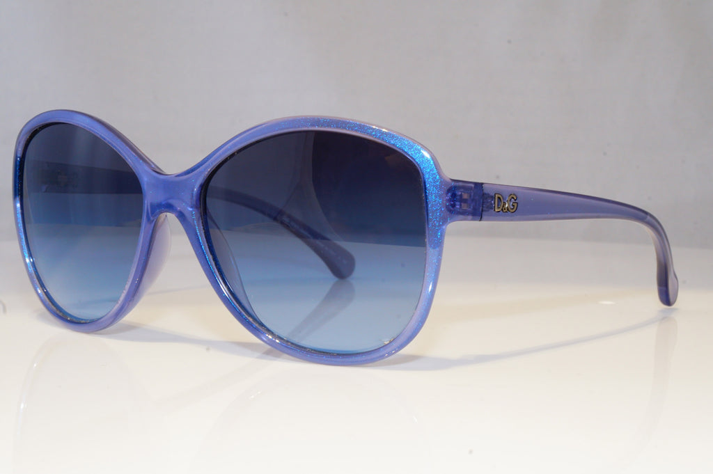 DOLCE & GABBANA Womens Designer Sunglasses Blue Butterfly D&G 8079 1757/8F 20891