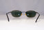 RAY-BAN Mens Vintage 1990 Sunglasses Silver Rectangle W2962 BAUSCH LOMB 20631