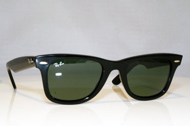 RAY-BAN Mens Unisex Designer Sunglasses Black Wayfarer RB 2140 901 17640