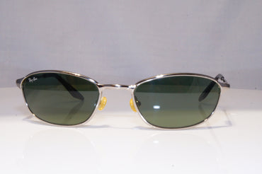 RAY-BAN Mens Vintage 1990 Sunglasses Silver Rectangle W2962 BAUSCH LOMB 20631