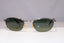 RAY-BAN Mens Vintage 1990 Sunglasses Silver Rectangle W2962 BAUSCH LOMB 20631