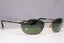 RAY-BAN Mens Vintage 1990 Sunglasses Silver Rectangle W2962 BAUSCH LOMB 20631