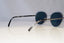 CHANEL Womens Mirror Designer Sunglasses Black Round 4206 353/26 20883