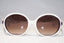 EMPRIO ARMANI Womens Designer Sunglasses White Round EA 9703 78RLW 15516