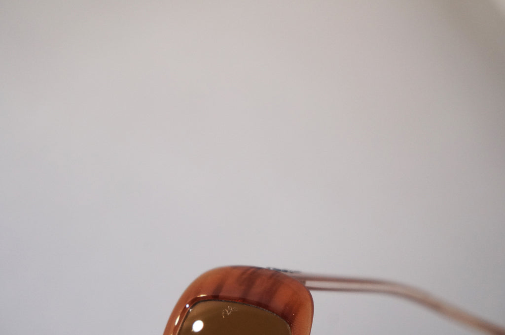 RAY-BAN Womens Designer Sunglasses Brown Rectangle RB 4074 689 16291