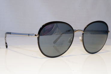 CHANEL Womens Mirror Designer Sunglasses Black Round 4206 353/26 20883