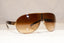 VERSACE Mens Designer Sunglasses Brown Shield 2062 1169/13 18633