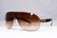 VERSACE Mens Designer Sunglasses Brown Shield 2062 1169/13 18633