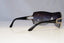 BVLGARI Womens Diamante Designer Sunglasses Black Shield 6038-B 102/8G 20884