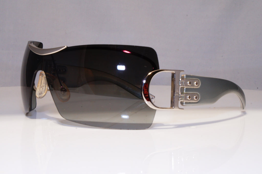 DIOR Womens Boxed Oversized Sunglasses Silver Shield DIOR AIRSPEED 1 EIQN2 20634