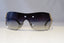 BVLGARI Womens Diamante Designer Sunglasses Black Shield 6038-B 102/8G 20884