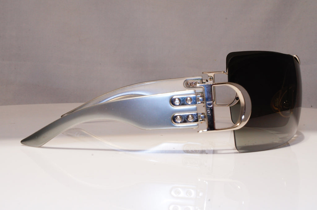 DIOR Womens Boxed Oversized Sunglasses Silver Shield DIOR AIRSPEED 1 EIQN2 20634
