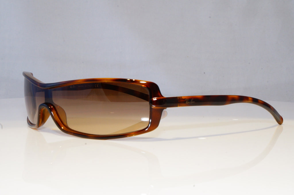 RAY-BAN Mens Designer Sunglasses Brown Shield 4071 642/13 20876