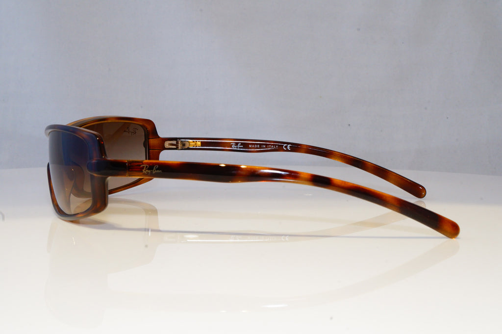 RAY-BAN Mens Designer Sunglasses Brown Shield 4071 642/13 20876