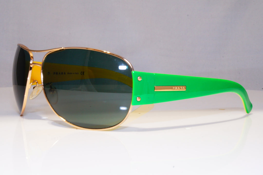 PRADA Mens Designer Sunglasses Green Pilot SPR 52G 5AK-301 22011